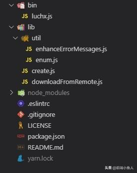 写一个自用的前端脚手架