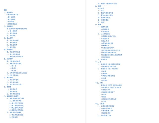 腾讯T4纯手打《数据结构和算法》源码笔记，学完一脚踢进大厂
