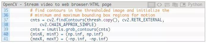 OpenCV：将视频流式传输到网页浏览器/HTML页面