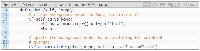 OpenCV：将视频流式传输到网页浏览器/HTML页面