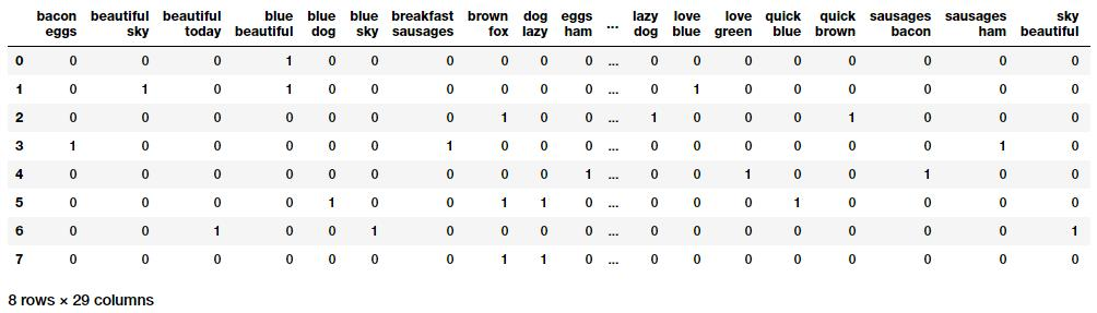 文本数据的传统特征提取方法