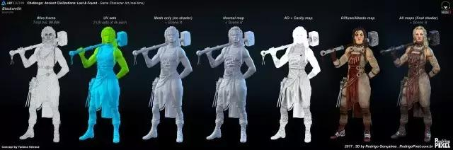 学影视模型与游戏模型哪个更有前景呢？游戏游戏建模零基础入门教程-