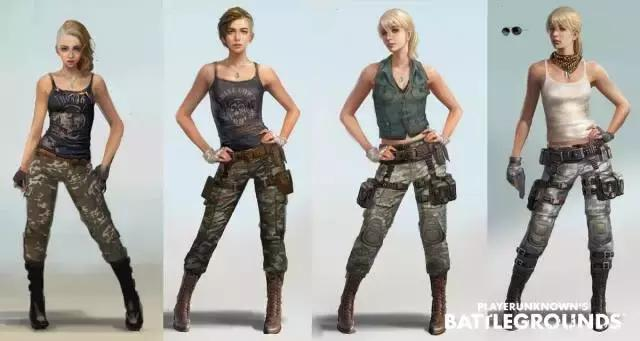 看看绝地求生—PUBG的游戏模型是怎么出来的！