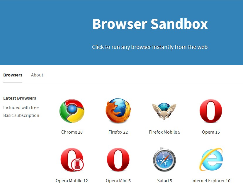 spoon browser sandbox