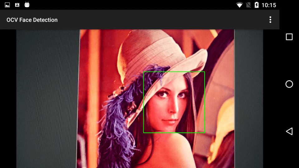 Face Detection运行结果