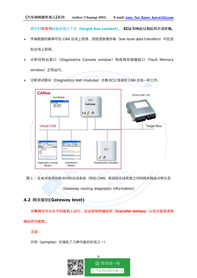CANoe“诊断网关”的那些事儿
