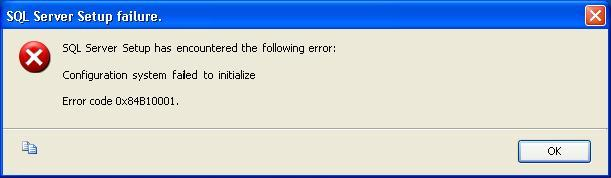 sql2012安装错误代码0x84b10001_sql server 安装程序遇到以下错误