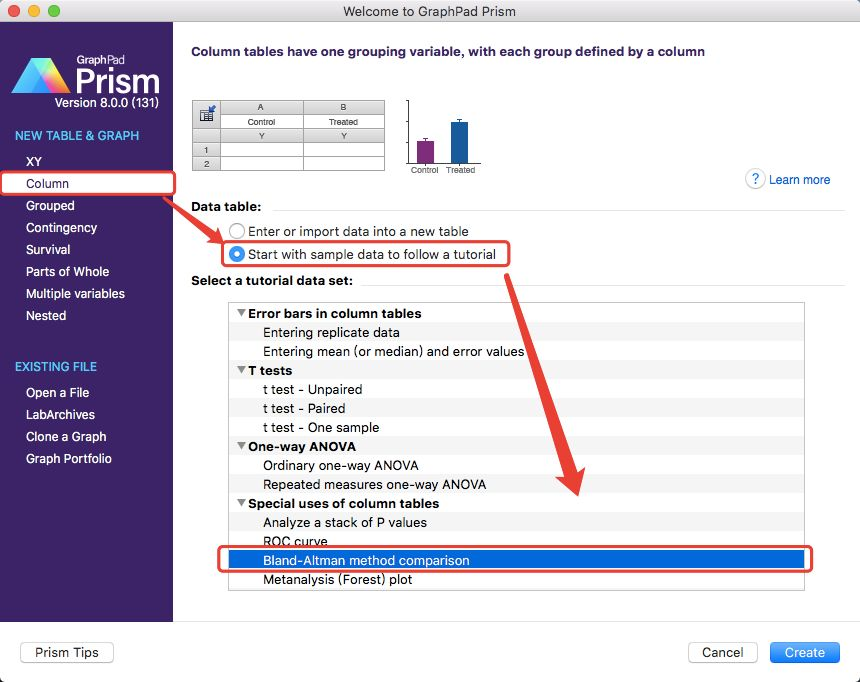Graphpad prim 和 SPSS 绘制 BlandAltman 图_blandaltman分析法spssCSDN博客