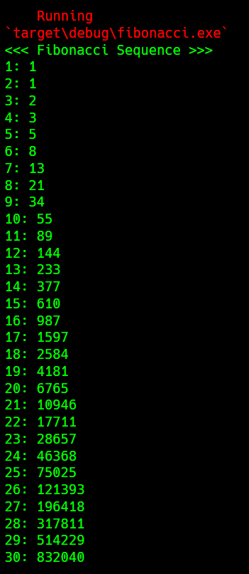 使用rust递归实现斐波那契数列 Yeeming的博客 Csdn博客 Rust 递归