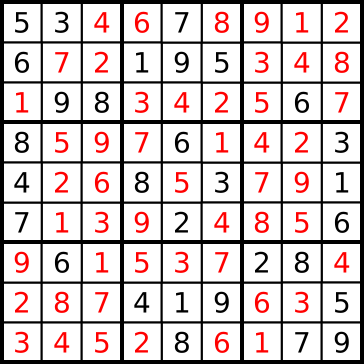 Sudoku mystery