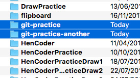 你的 git-practice 和「同事」的 git-practice-another