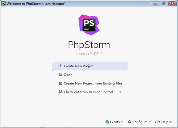 phpstorm2019安装和使用