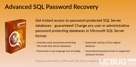Advanced SQL Password Recovery