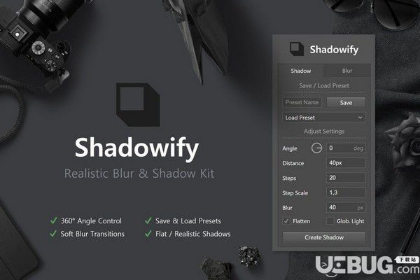 Shadowify(PS投影插件)