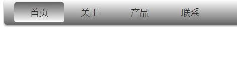 网站前端之利用CSS3渐变实现导航菜单