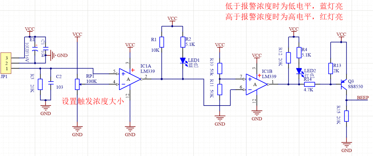 diy烟雾报警器