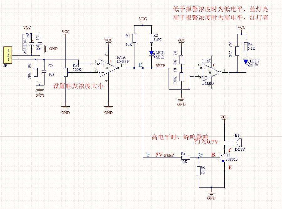 diy烟雾报警器