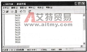 CPU224发送的字符串