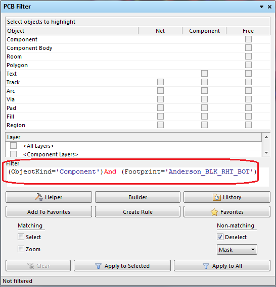 在Altium Designer中查询语句（Query）Query helper Querybuilder_ad query 命令CSDN博客