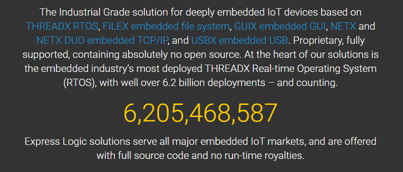 叱咤风云的ThreadX全家桶正式加入开源免费的大浪潮中操作系统Simon223的博客-