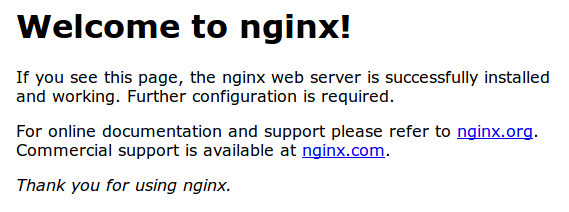 CentOS 7 Nginx默认