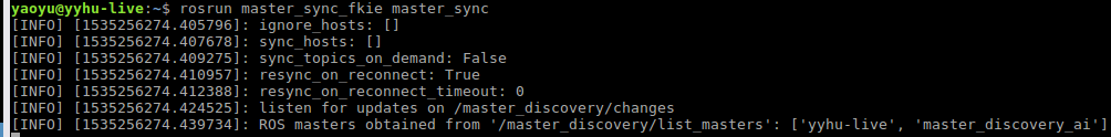 <img>图4启动master_sync节点号C0后的终端输出。