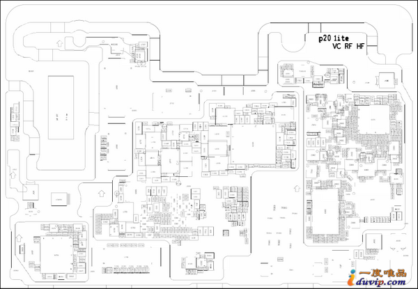 华为Nova3e HL1ANNEM手机图纸-电路原理图纸