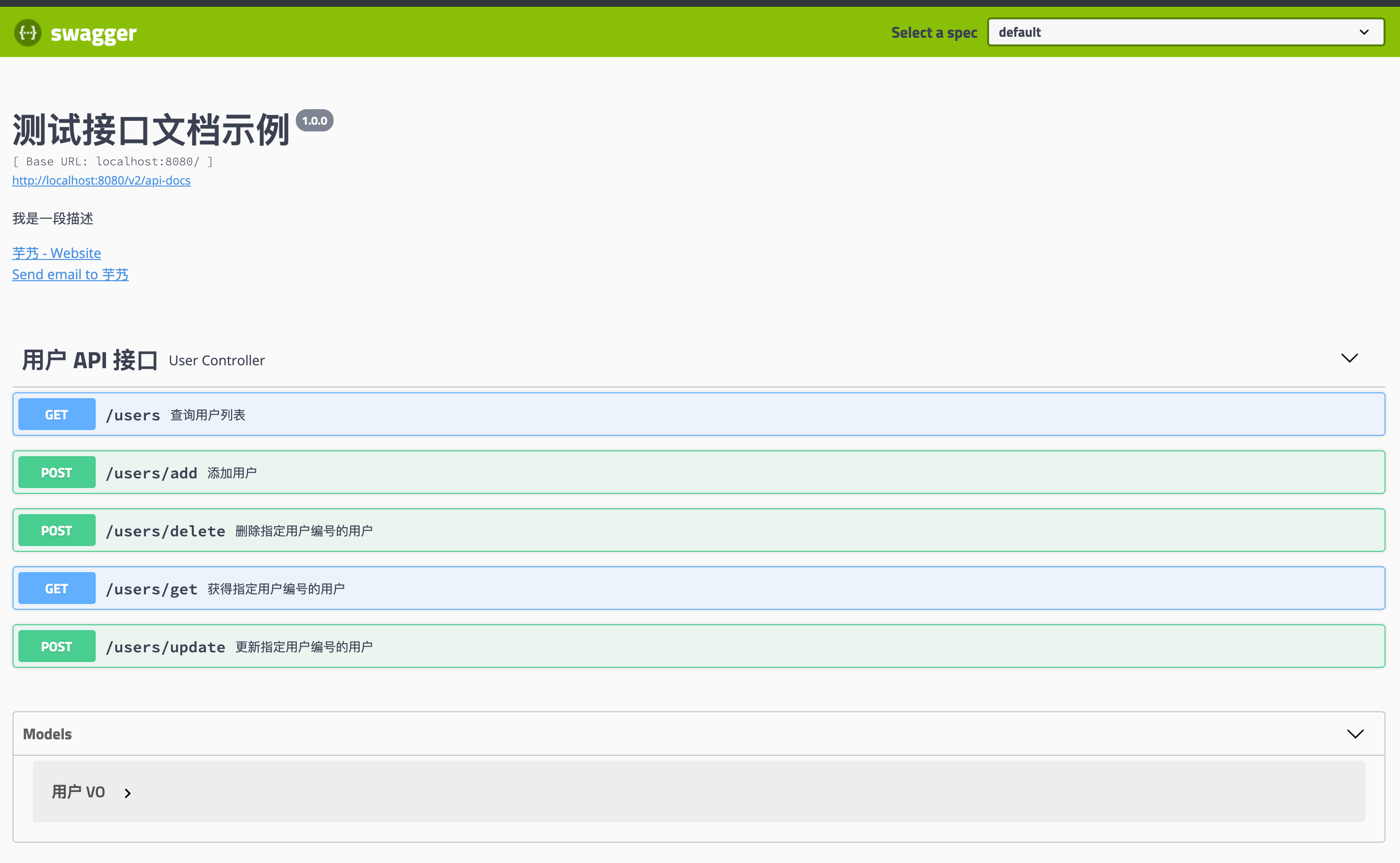 Spring Boot API 接口文档 Swagger 入门_@apioperation nickname-CSDN博客