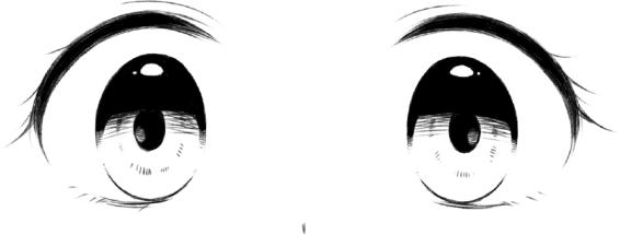 动漫绘画教程:动漫人物的眼睛睫毛怎么画?
