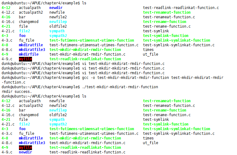 文件和目录之函数mkdir、mkdirat、rmdir和读目录函数_mkdir函数-CSDN博客