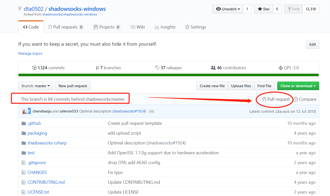 GitHub Fork 的代码更新方法_github fork项目自动更新CSDN博客