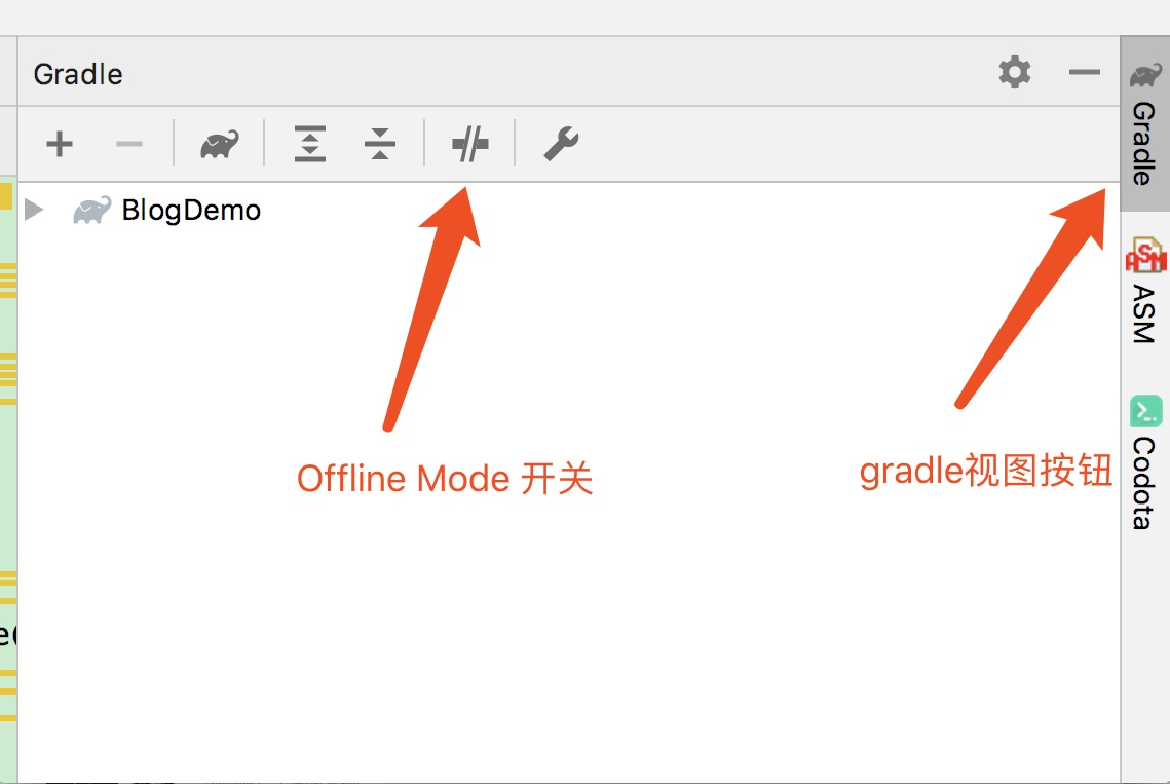 Android Studio 3.6.1设置gradle的离线模式(Offline Mode)_android studio toggle ...