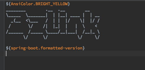 springboot 更改启动logo（banner）-CSDN博客