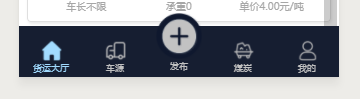 多出一部分的图标