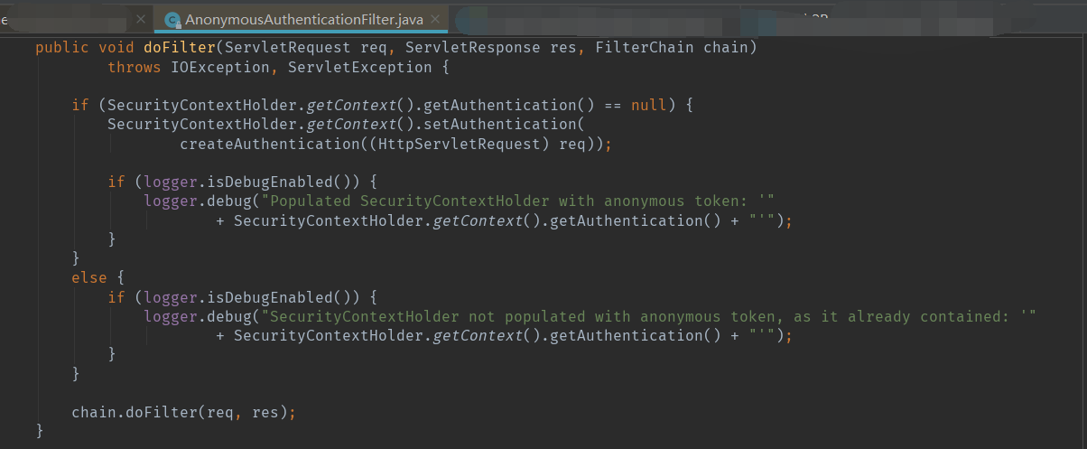 AnonymousAuthenticationFilter