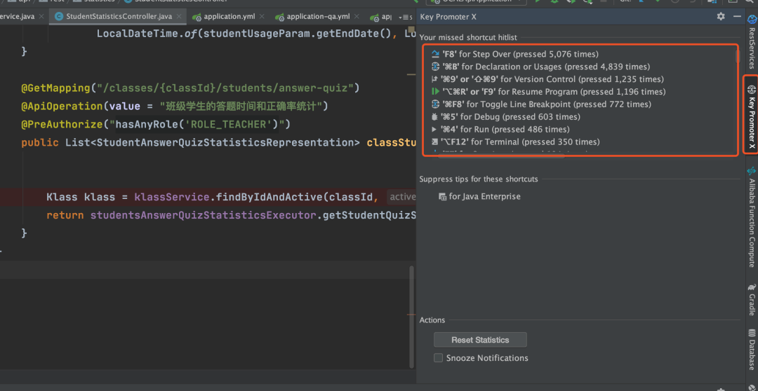 presentation mode intellij idea