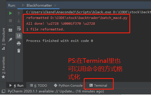 Python Black一键格式化美化代码(详细配置教程)_pycharm black formatter-CSDN博客