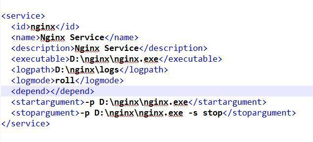 nginx-service.xml 文件内容