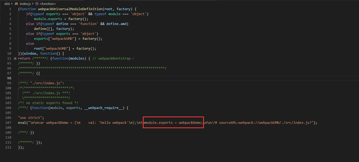 pack打包UMD的export问题_webpack umdCSDN博客