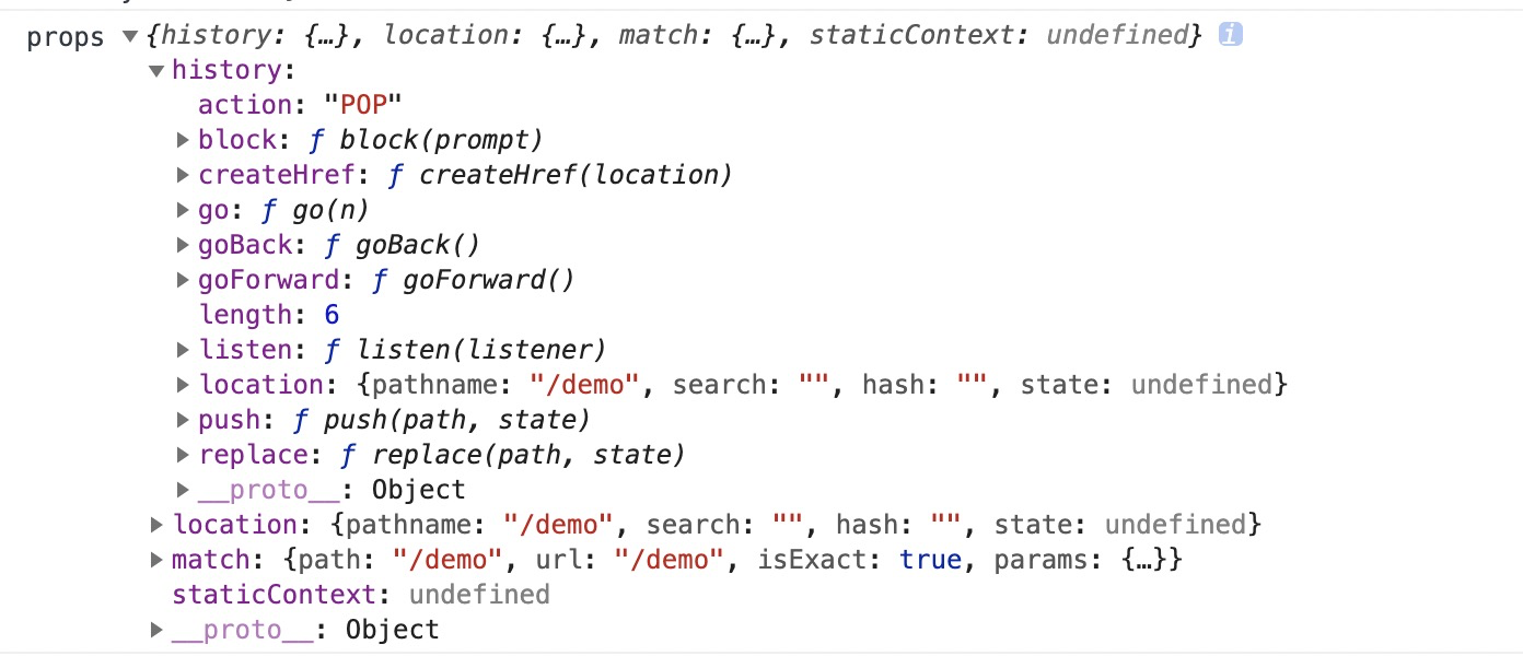 react router dom usehistory