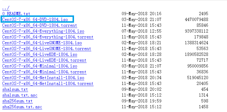 CentOS 7镜像下载