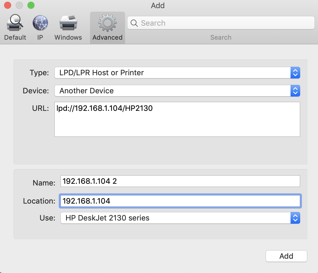 mac printer hold for authentication