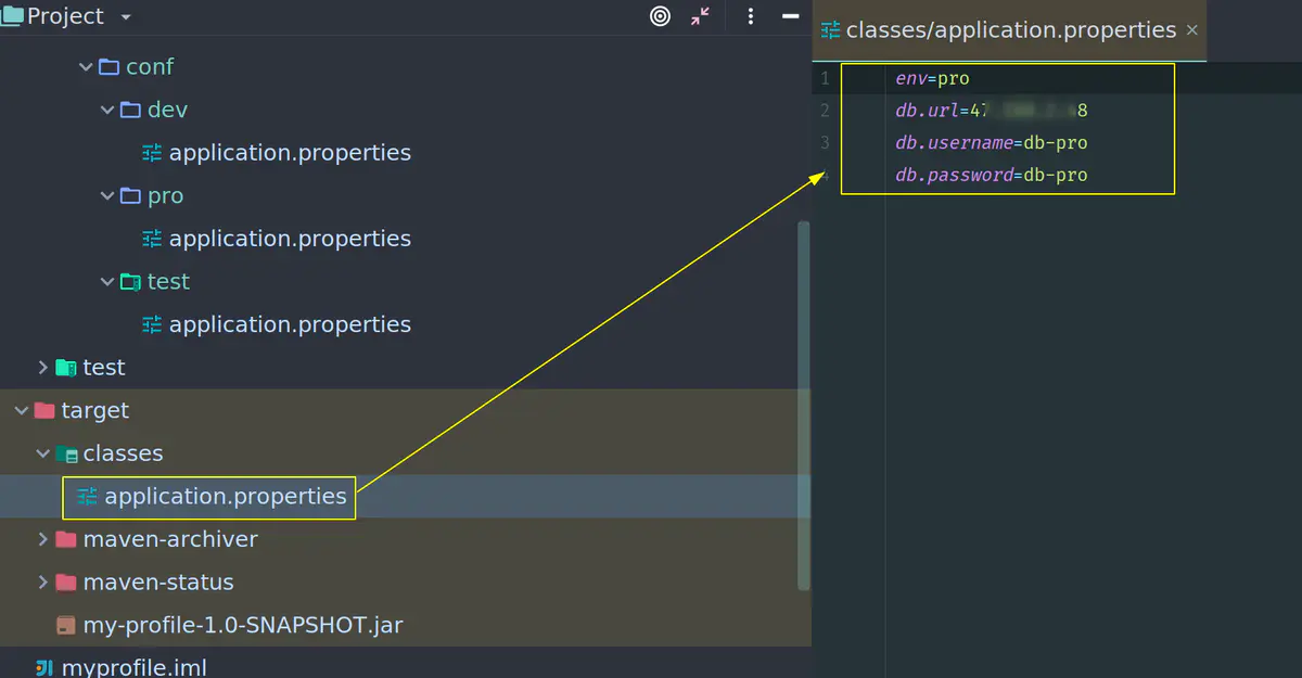 Maven Profile按环境打包