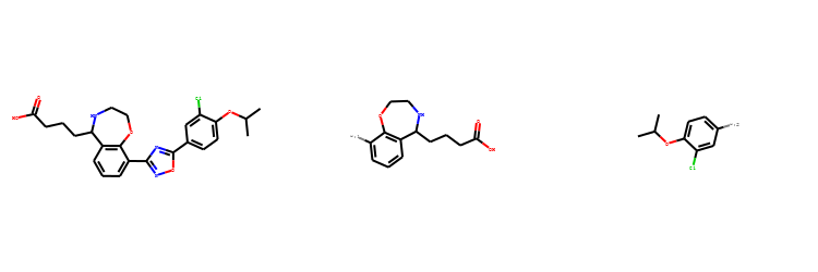 RDKit|骨架分解与侧链分离-CSDN博客