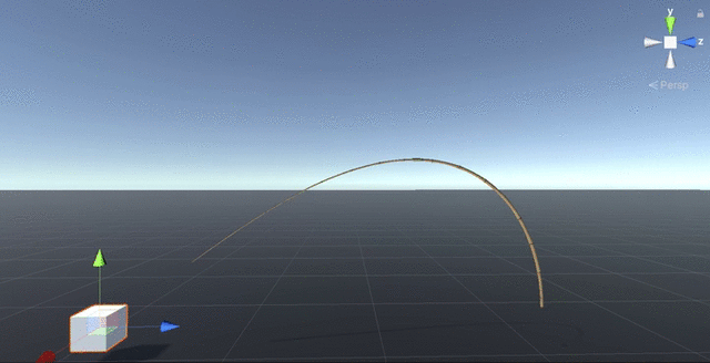 【Unity】弹性鱼竿简单实现-通过贝塞尔曲线修改Mesh游戏飞天的虾的博客-