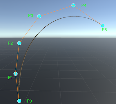 【Unity】弹性鱼竿简单实现-通过贝塞尔曲线修改Mesh游戏飞天的虾的博客-
