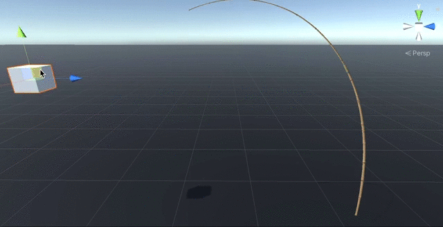 【Unity】弹性鱼竿简单实现-通过贝塞尔曲线修改Mesh游戏飞天的虾的博客-