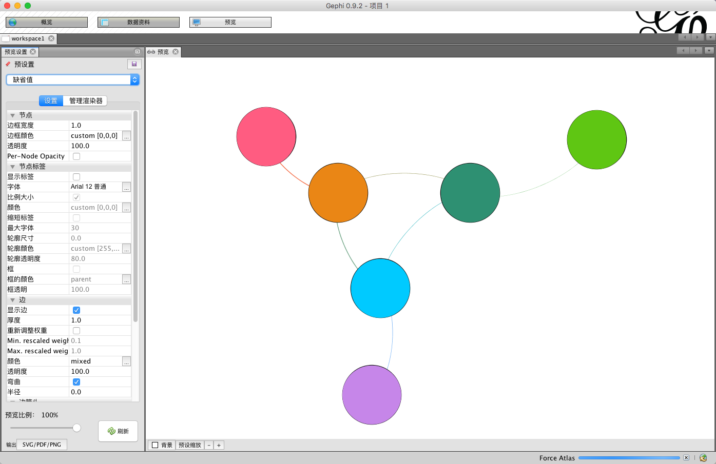 Gephi实战教程：从零开始_gephi中心性分析-CSDN博客