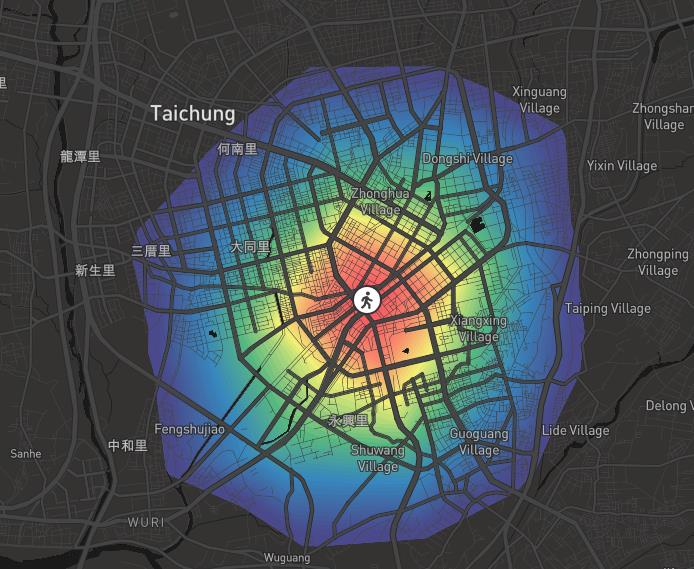 基于SuperMap iClient for MapboxGL实现等时圈功能