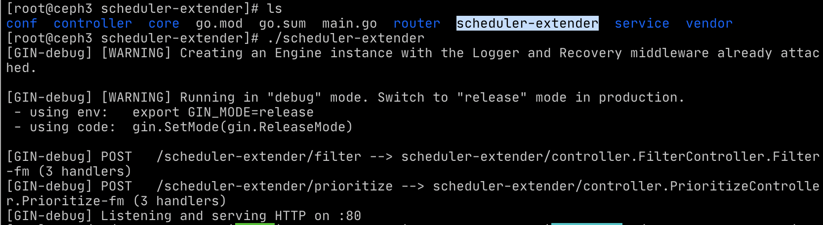 scheduler-extender